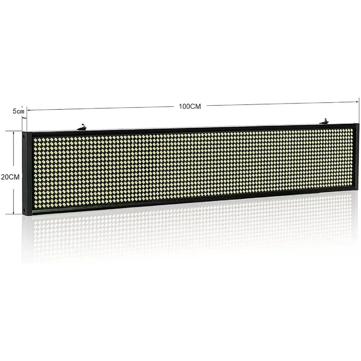 GENERICO - Letrero Led Luminoso Programable Inalámbrico Wifi MULTICOLOR