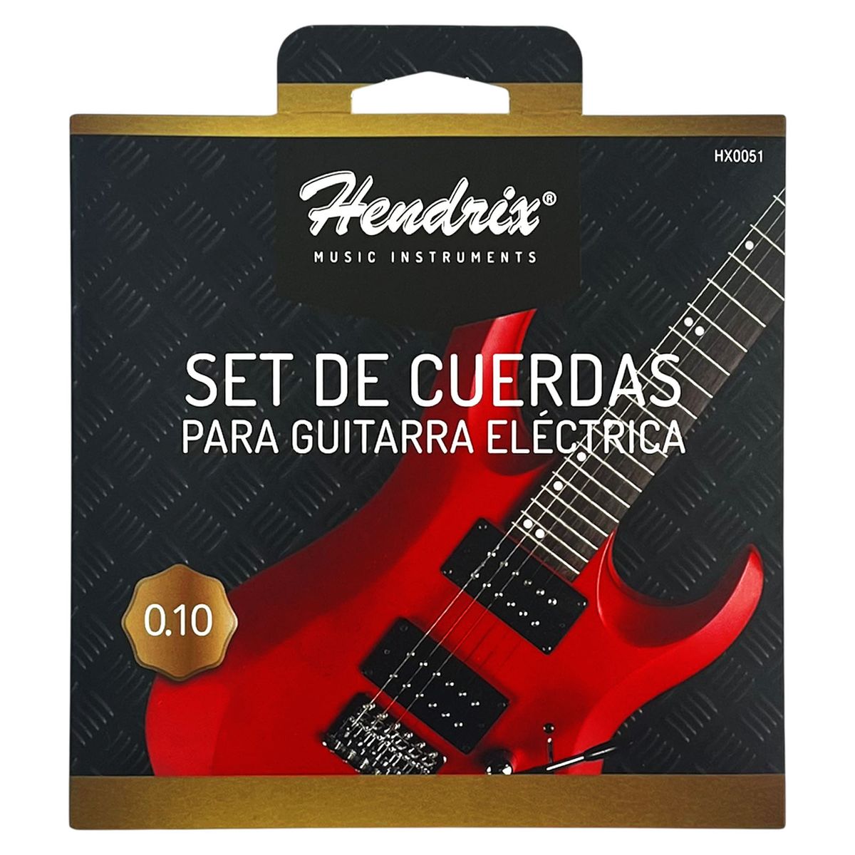 HENDRIX - Set De Cuerdas Para Guitarra Electrica Metal Hendrix HX0051