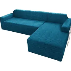 GENERICO - Funda Cubre sillón Tipo L Texturizado