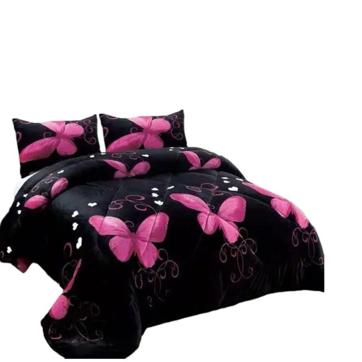 GENERICO - Cobertor Plush Extra Suave plaza y media  Ideal para Invierno
