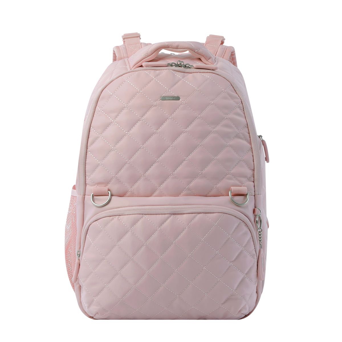 TOTTO - Pañalera Mochila Para Mujer Babybao 2.0 Rosada Con Bolsillos Térmicos