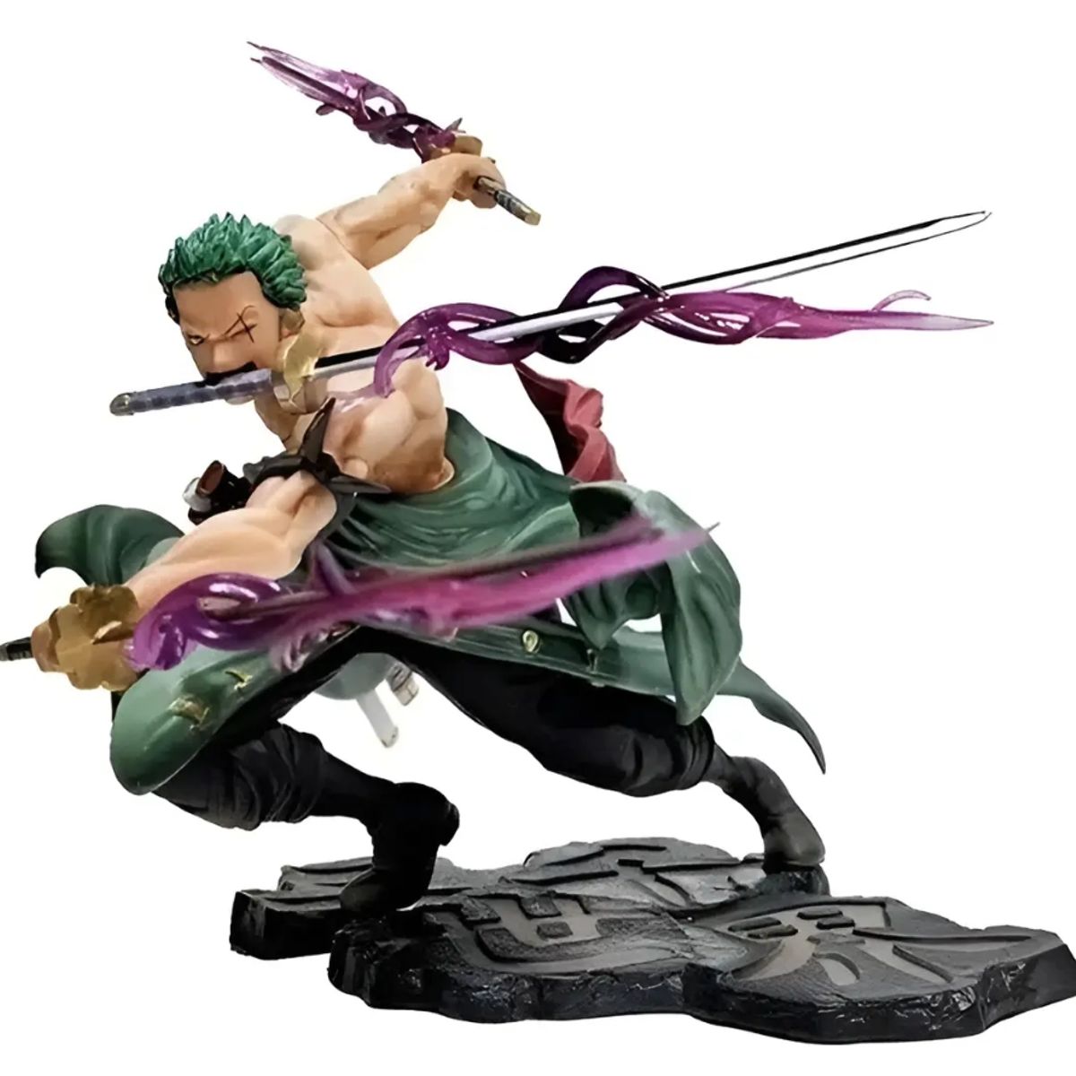GENERICO - Figura Roronoa Zoro Espadas One Piece Sin Caja