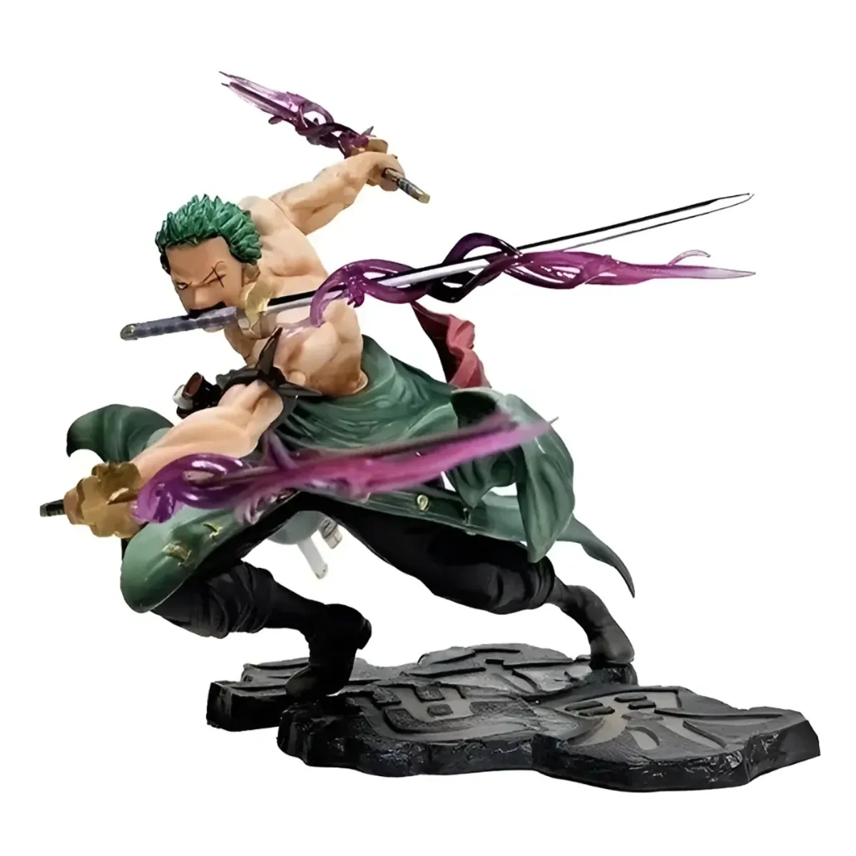GENERICO - Figura Roronoa Zoro Espadas One Piece Sin Caja