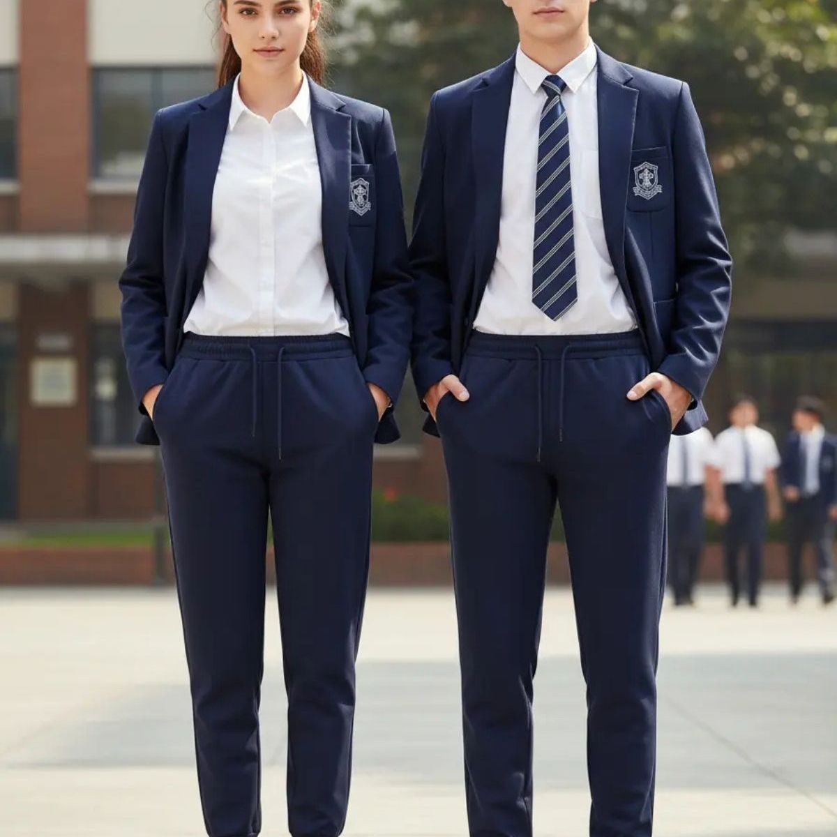 LOOK SHOP - Pantalon Buzo Colegio Unisex Calidad Premium Escolares 797
