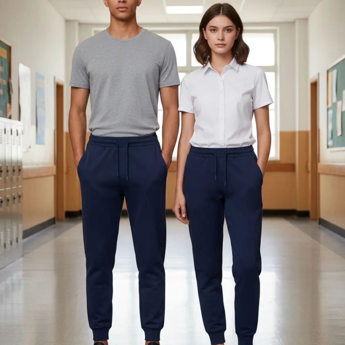 LOOK SHOP - Pantalon Buzo Colegio Unisex Calidad Premium Escolares 797