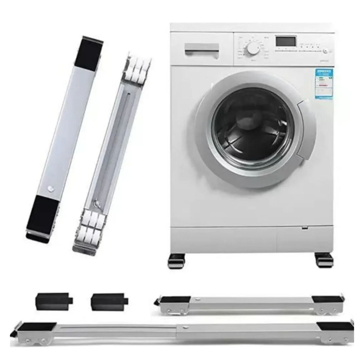 GENERICO - Soporte para lavadora, secadora, refrigerador de  ruedas ajustables
