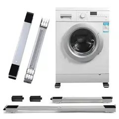 GENERICO - Soporte para lavadora, secadora, refrigerador de ruedas ajustables