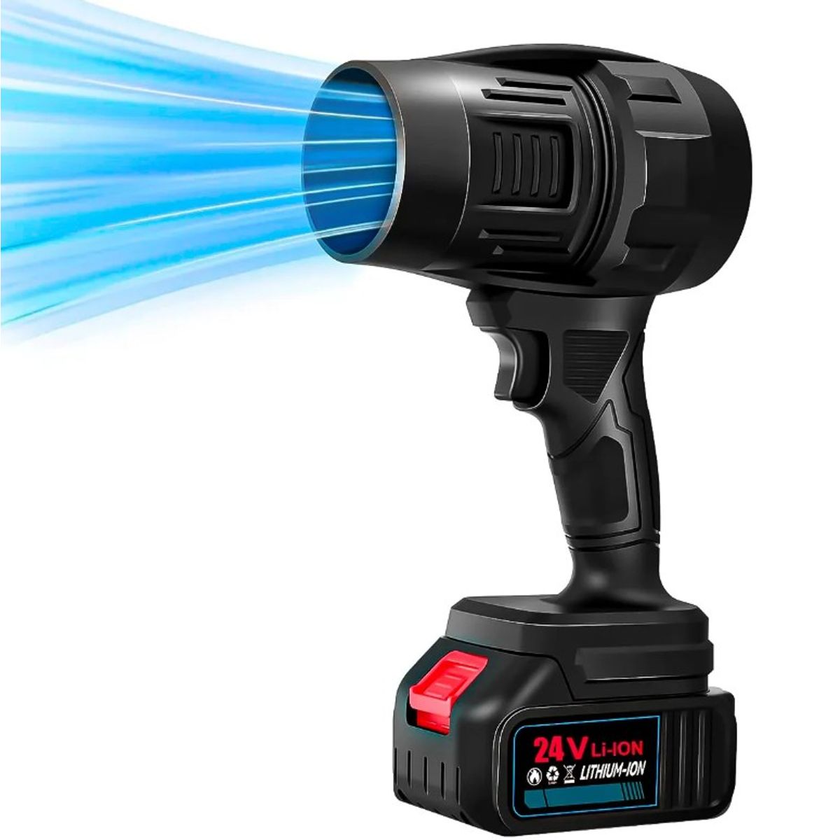 GENERICO - Soplador De Hojas Eléctrico Inalámbrico 1050w Batería 1