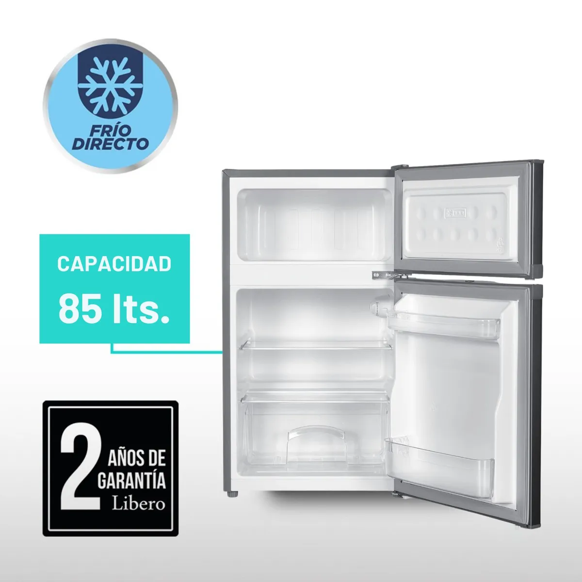 LIBERO - FRIGOBAR 85 LTS LFB-102I INOX