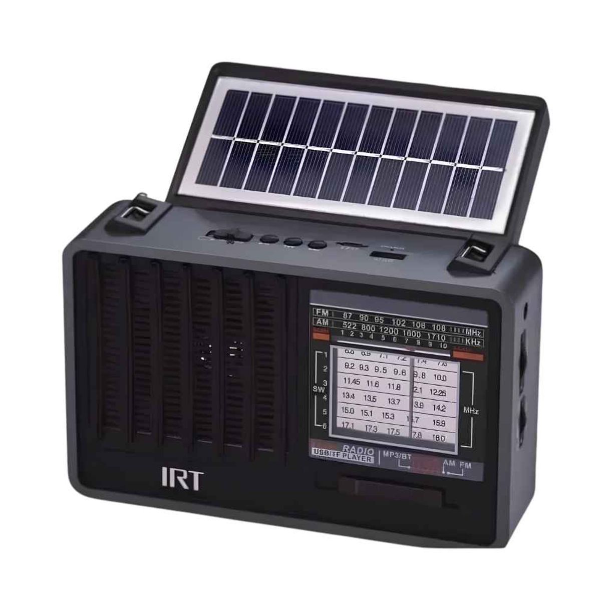 IRT - 1 Radio Solar Recargable IRT: Increíble Uso y Beneficios
