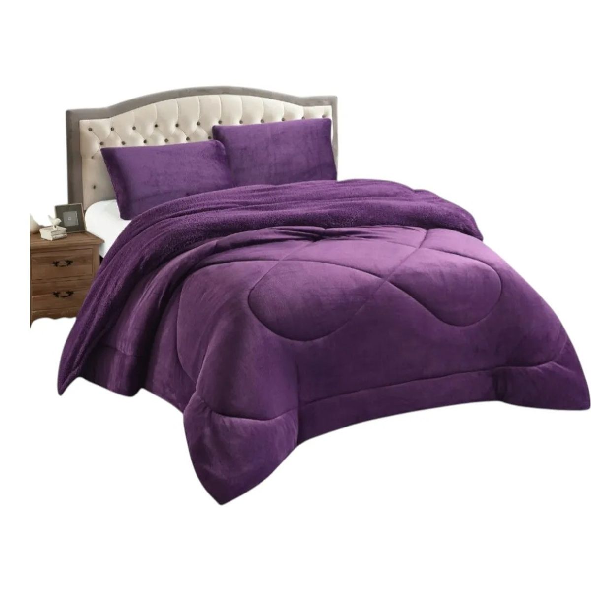GENERICO - Cobertor Plush De Invierno 2 Plazas