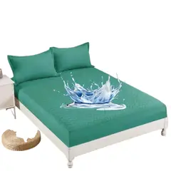GENERICO - Cubre Colchón Impermeable Super King + 2 Fundas Almohadas
