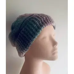 AMG ACCESORIOS - GORRO DE LANA TEJIDO A MANO DISEÑO EXCLUSIVO