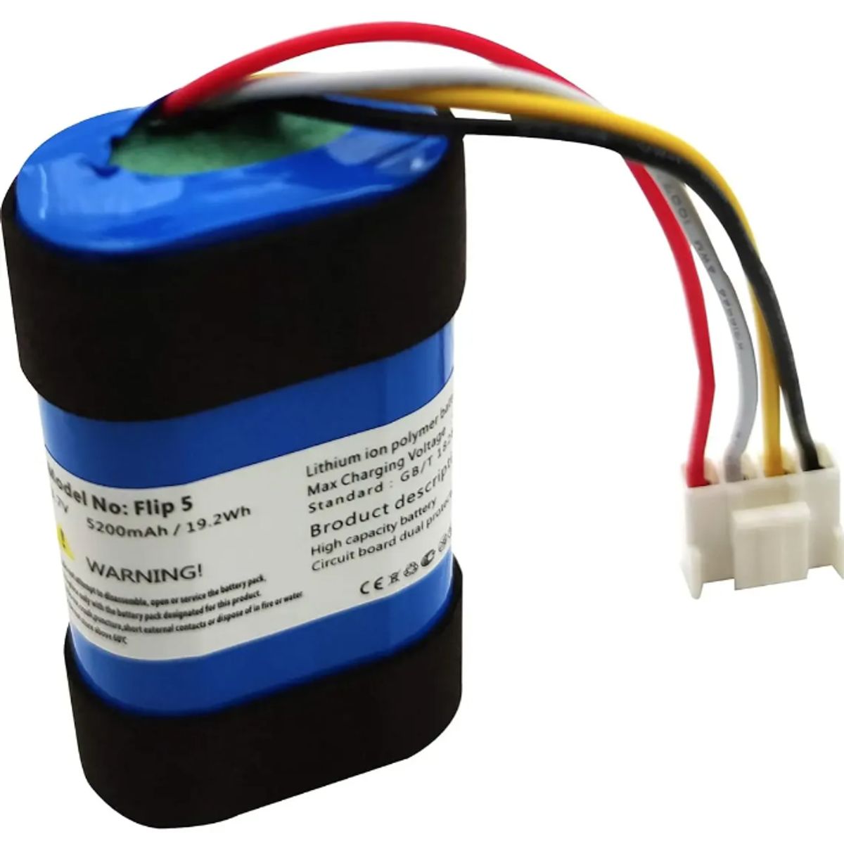 GENERICO - Bateria Repuesto Para Parlante Jbl Flip 5 Nueva