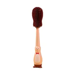 GENERICO - Cepillo Limpia Mamadera Silicona Biberon 3 En 1 Cobrizo