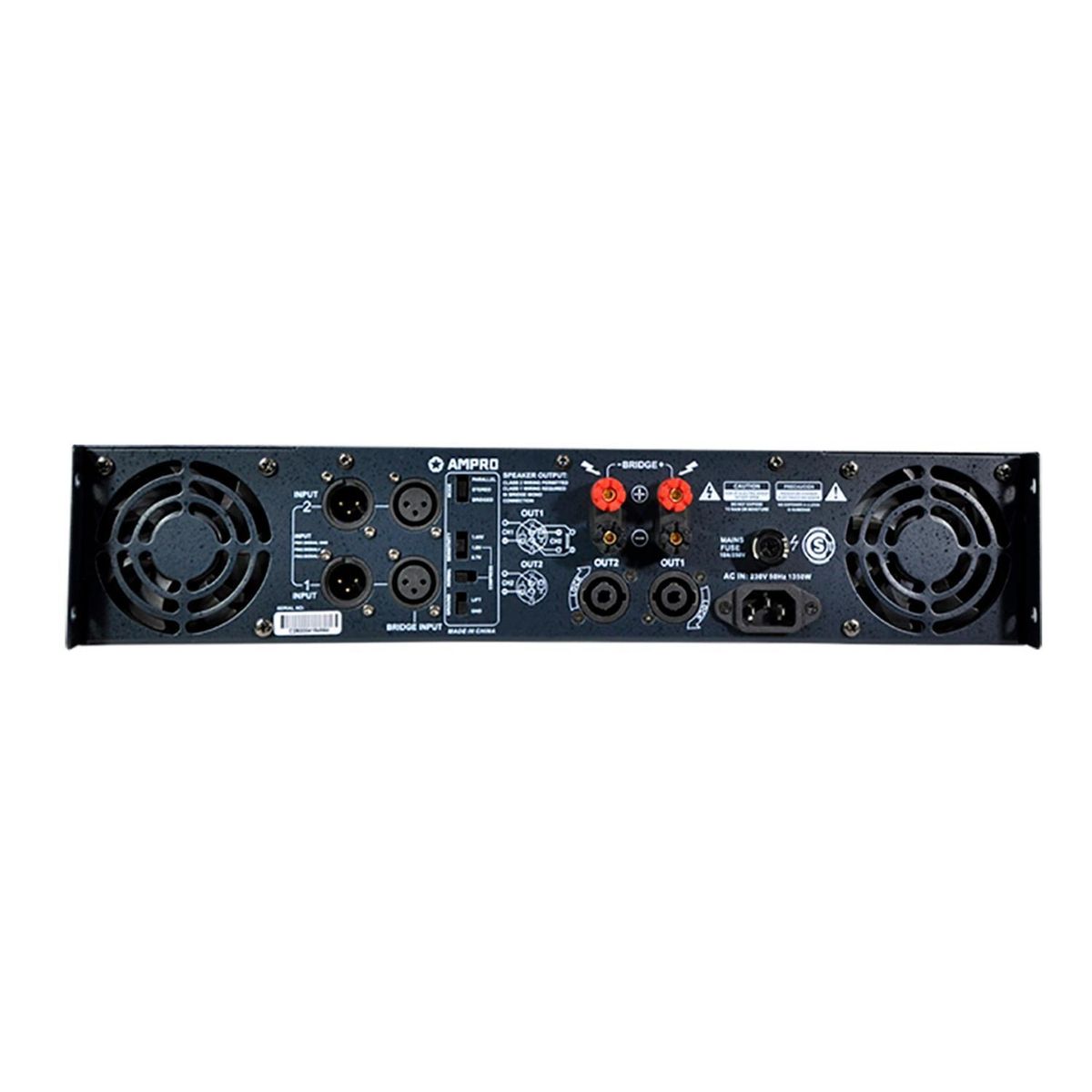 TECSHOW - Amplificador de Potencia TecShow C2600