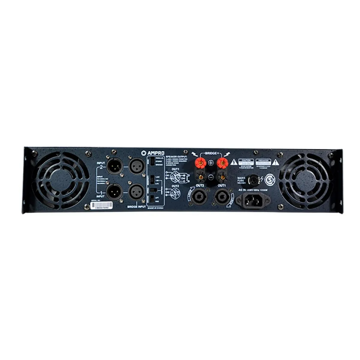 TECSHOW - Amplificador de Potencia TecShow C2600