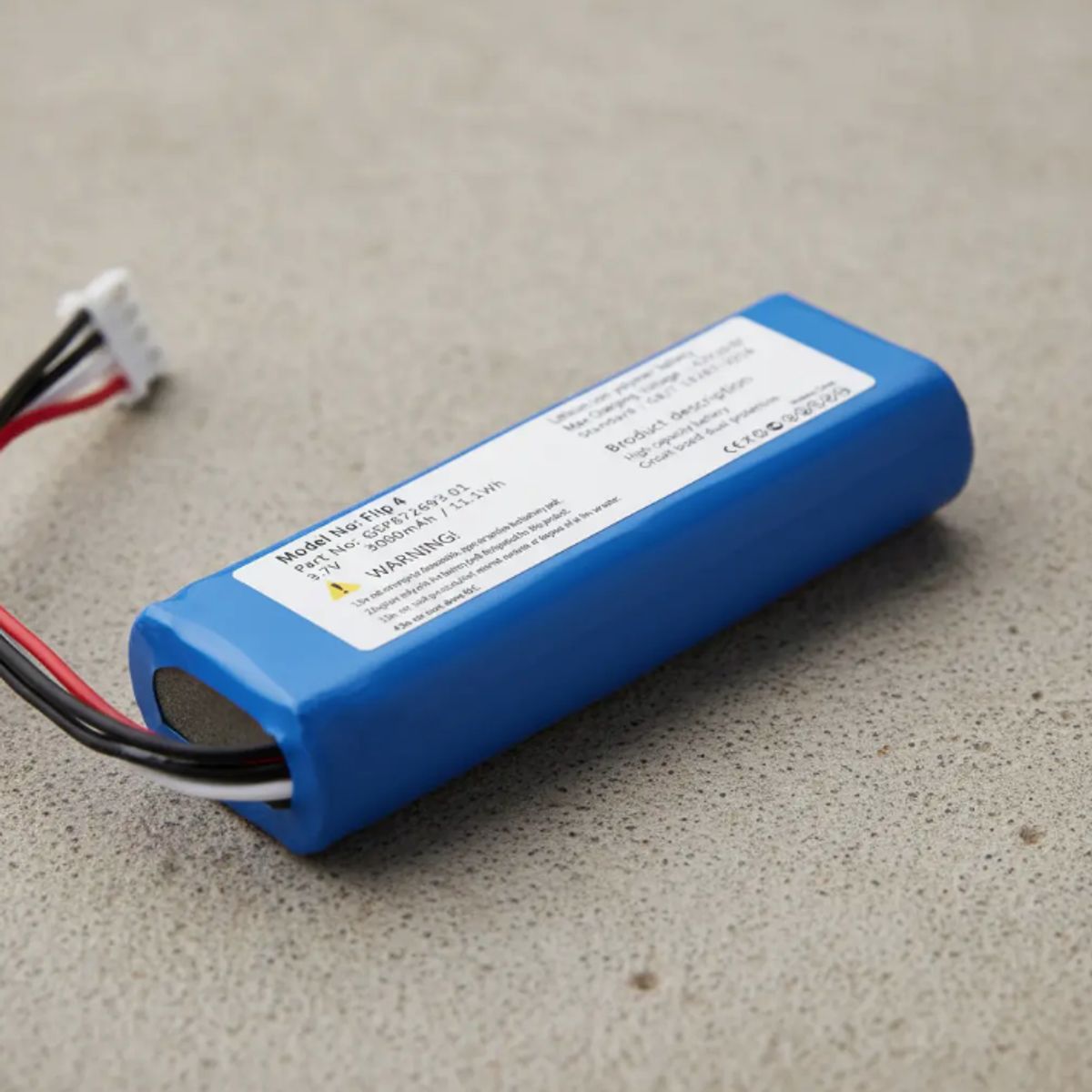 GENERICO - Bateria Repuesto Para Jbl Flip 4 Gsp872693 01 Nuevo