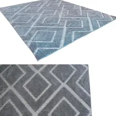 GENERICO - ALFOMBRA JACQUARD DE ALGODON 160X200CM