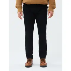 GAP - Pantalón Hombre Skinny Khaki Negro