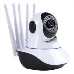 GENERICO - Cámara Wifi De Seguridad Remota Con 5 Antenas Receptoras