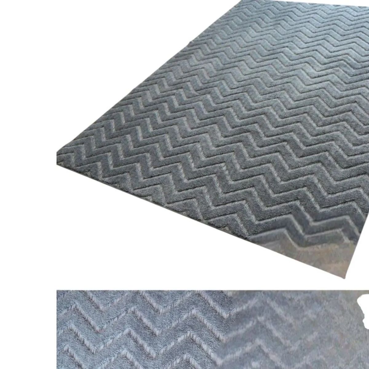 GENERICO - ALFOMBRA JACQUARD DE ALGODON 160X200CM