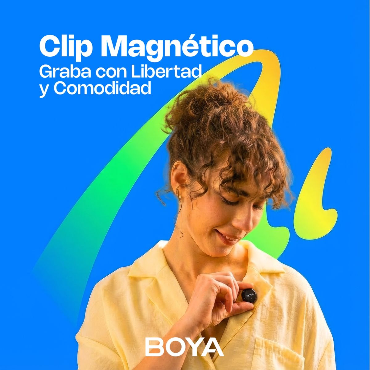 BOYA - Micrófono Inalámbrico Boya Boyalink 3 Para Celular Cámara USB-C Lightning