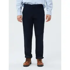 GAP - Pantalón Hombre Straight Khaki Azul