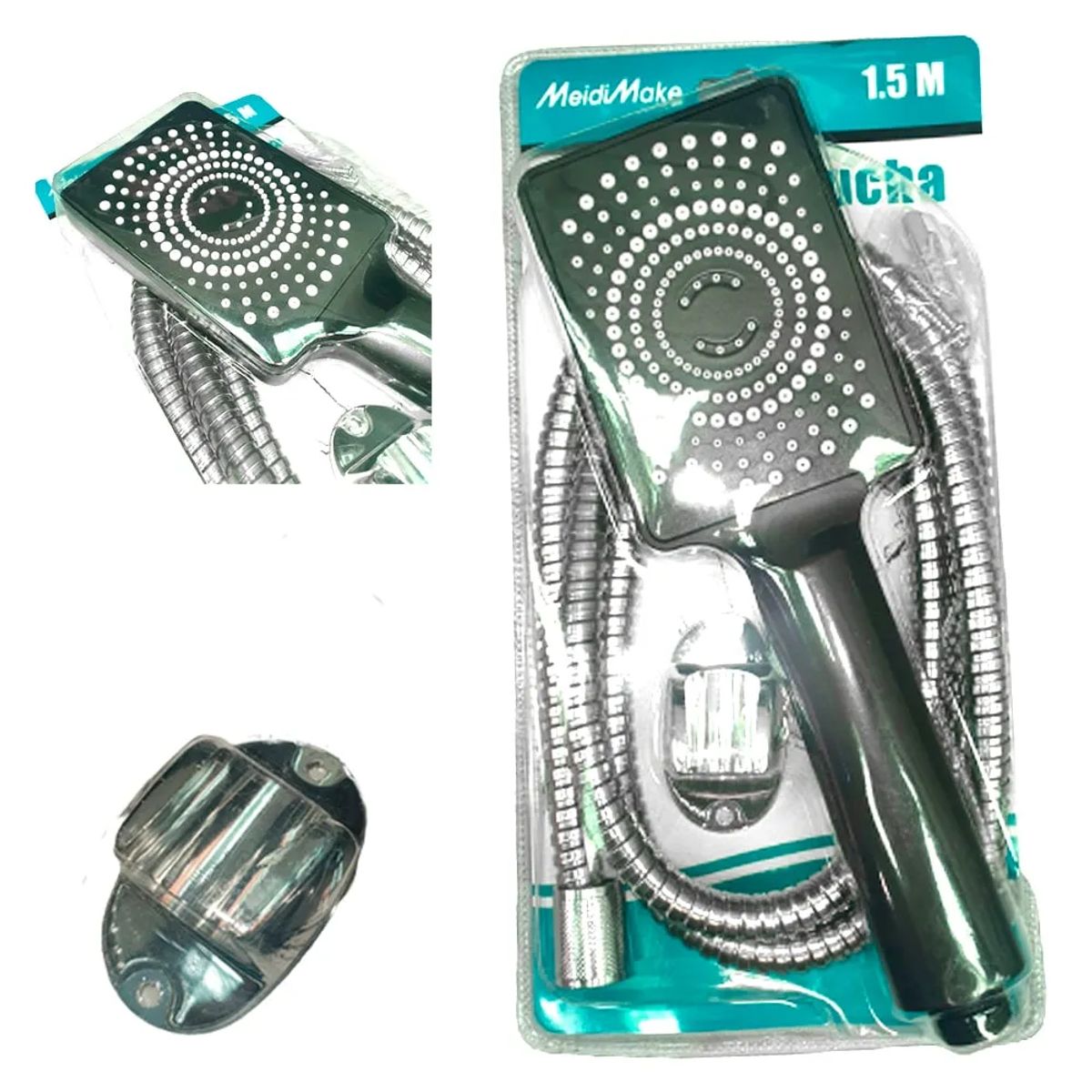 GENERICO - Set De Ducha Teléfono Juego De Ducha Completo 1,5 Mts