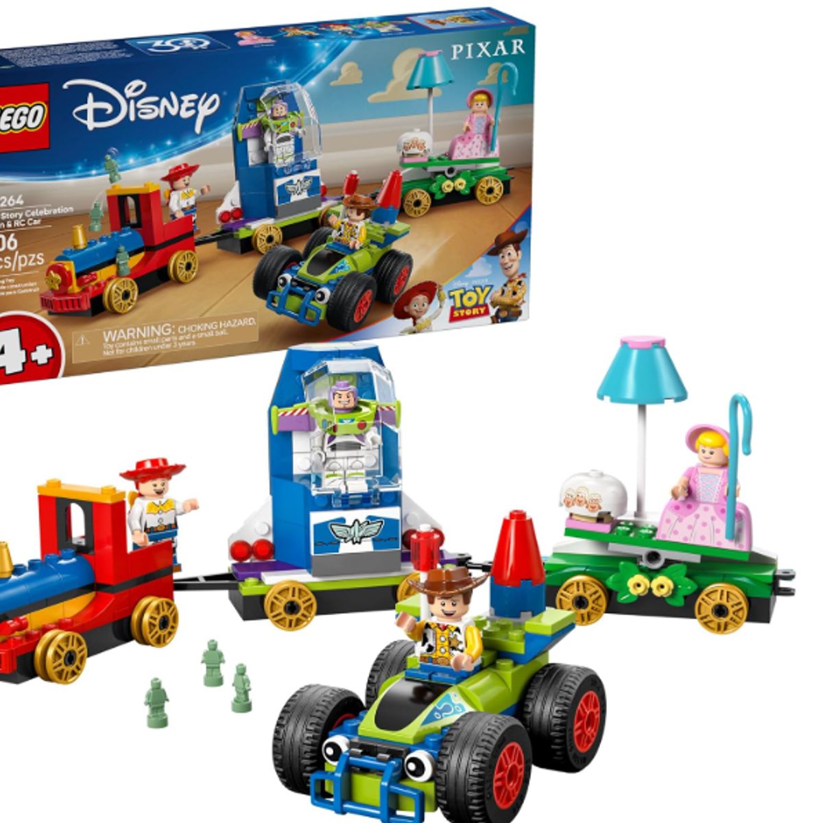 LEGO - LEGO Disney y Pixar Toy Story Celebración Tren y Coche