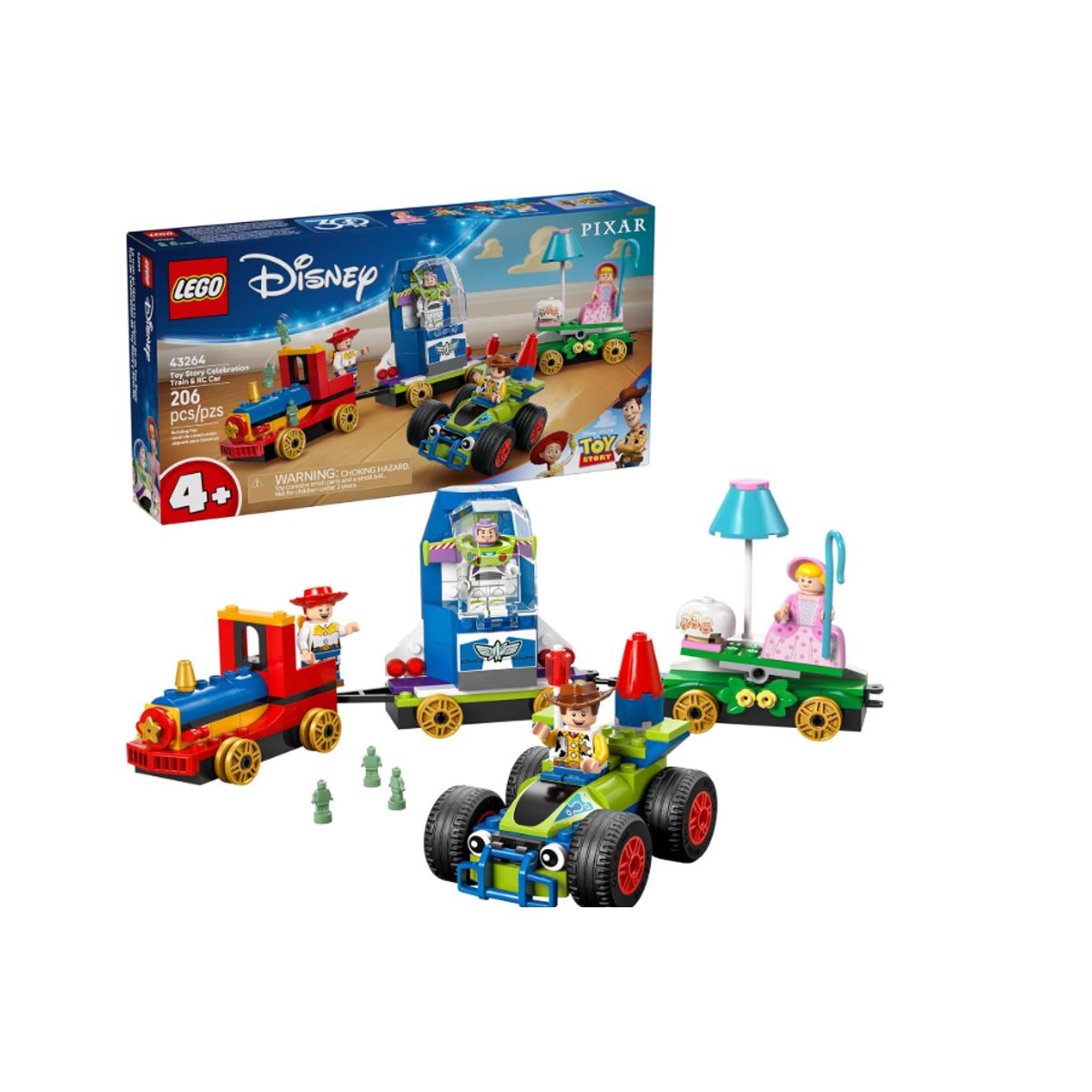 LEGO - LEGO Disney y Pixar Toy Story Celebración Tren y Coche