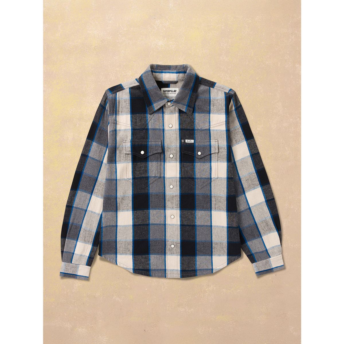 CAT - Camisa Manga Larga Hombre Flannel CAT