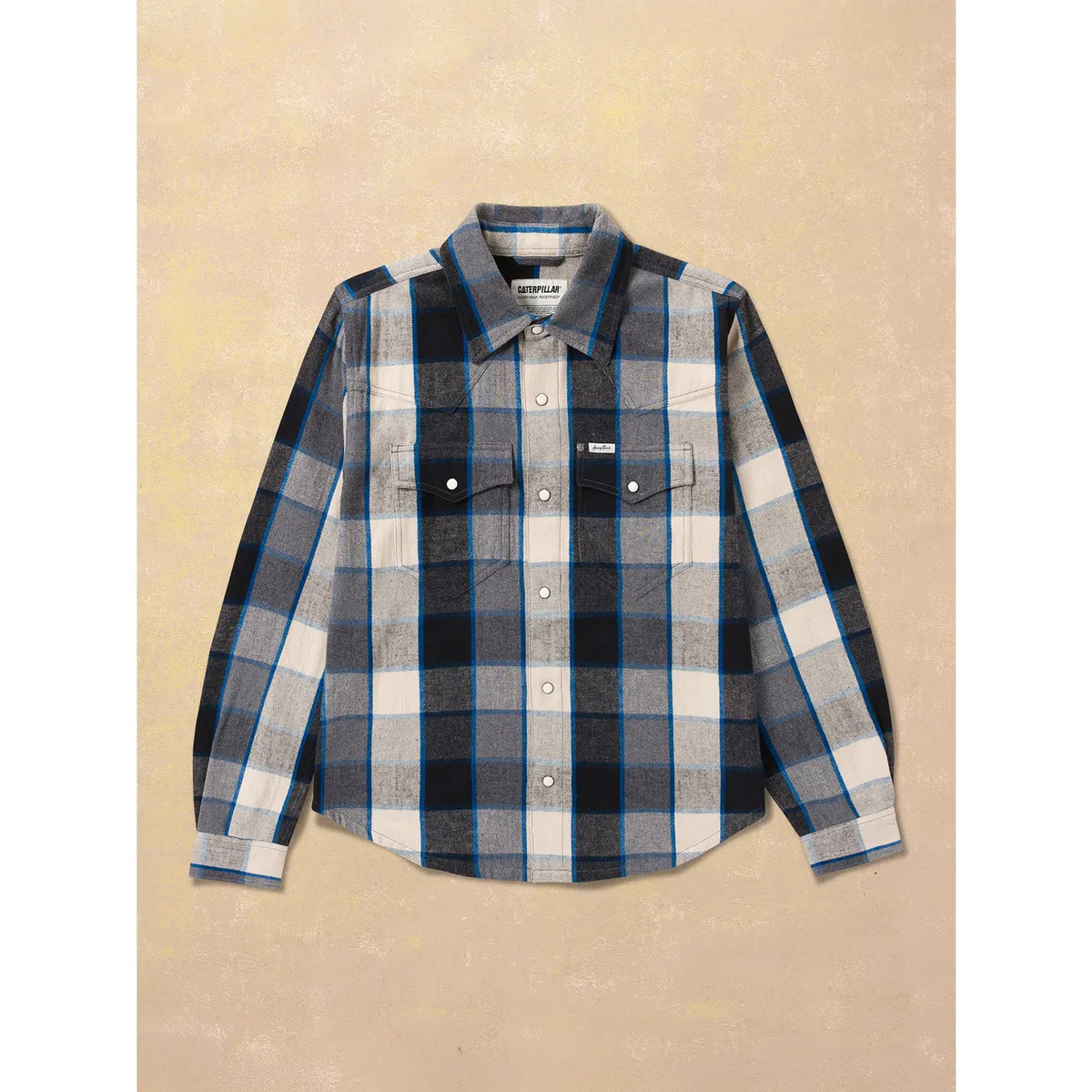 CAT - Camisa Manga Larga Hombre Flannel CAT