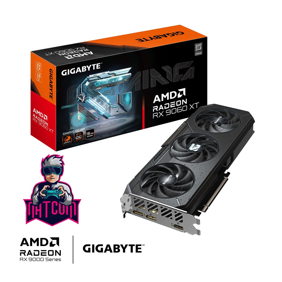 GENERICO - PC GAMER C275P, RYZEN 5 7600, RX 9060 XT 16GB, 16GB RAM DD5, 512GB SSD NVMe