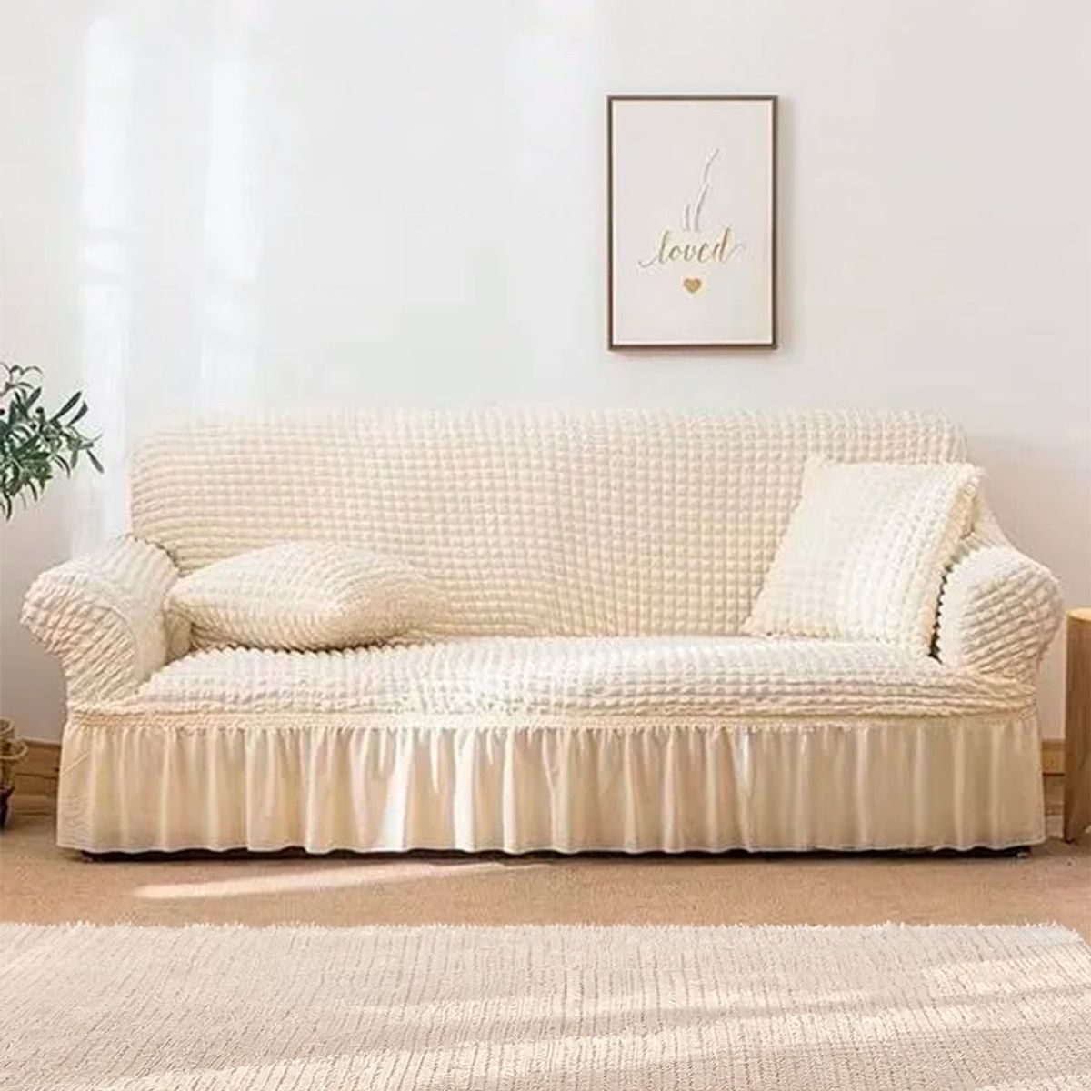 GENERICO - Funda Cubre Sofa Sillon Turco 1 Cuerpo 03