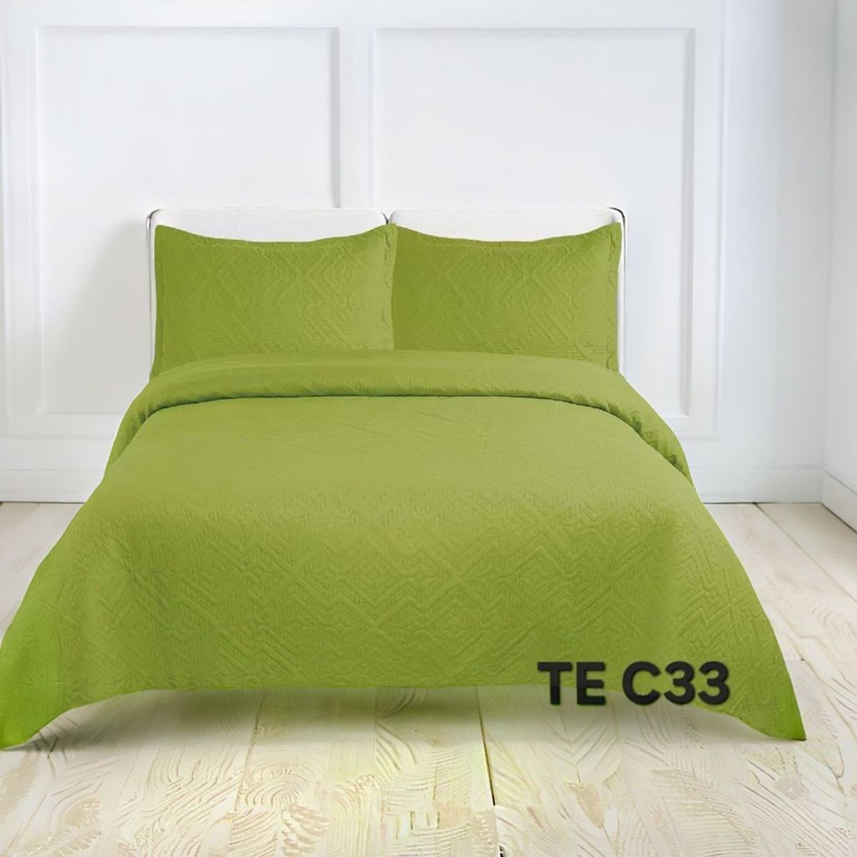 GENERICO - Cubrecama Quilt De Verano Unicolor TF 2P