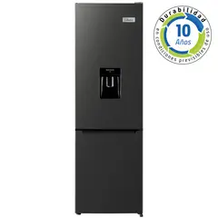 LIBERO - REFRIGERADOR BOTTOM FREEZER FRIO DIRECTO LRB-270SDNW NEGRO