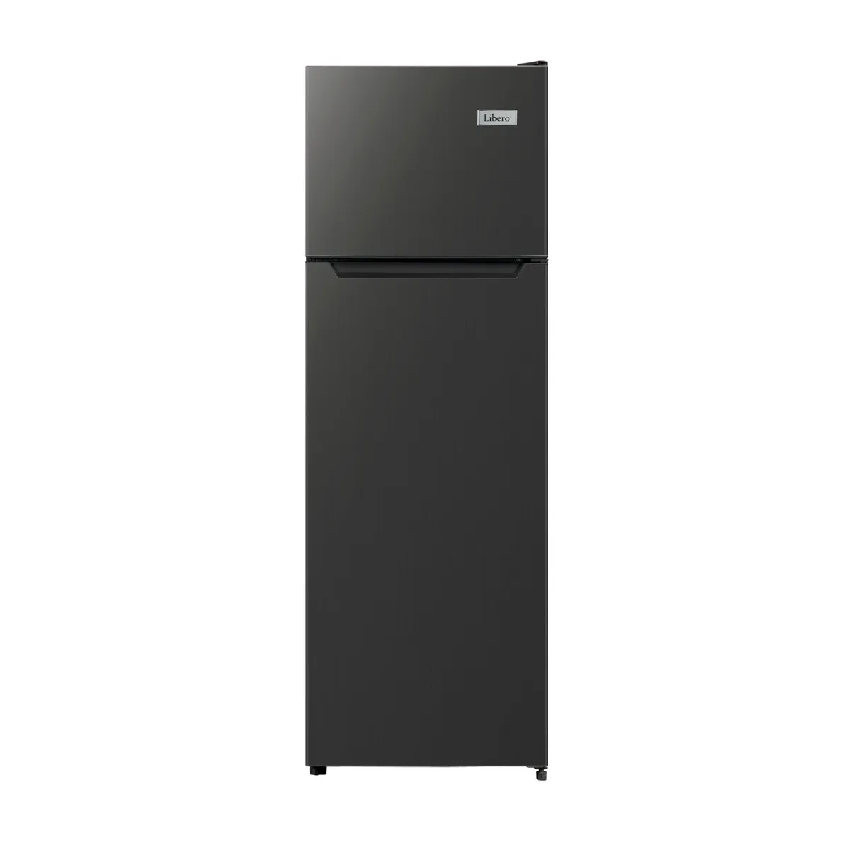 LIBERO - REFRIGERADOR TOP MOUNT FRIO DIRECTO 168 LTS LRT-200DFN NEGRO