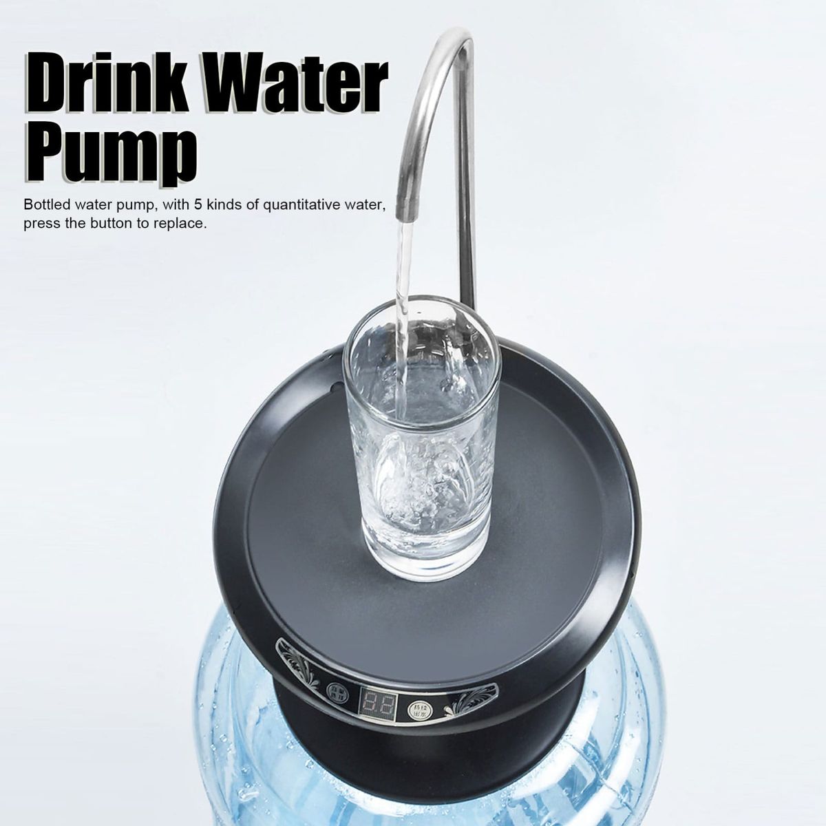 IRM - Bomba dispensador de agua Portatil recargable