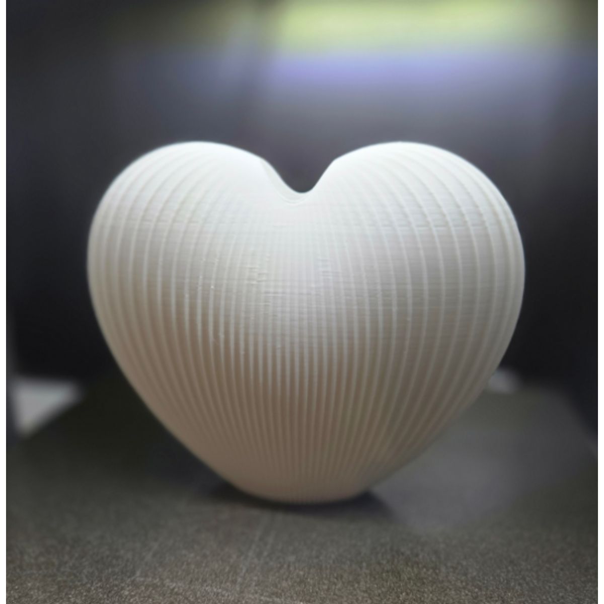 GENERICO - Figura decorativa Jarrón Decorativo corazón
