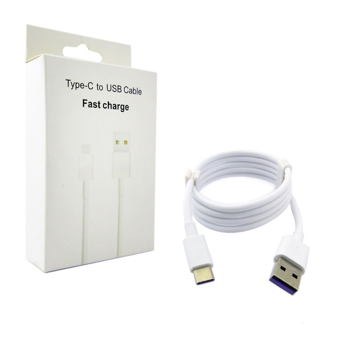 GENERICO - Cable USB A Tipo C Carga Rápida Cable Cargador De Datos 1m