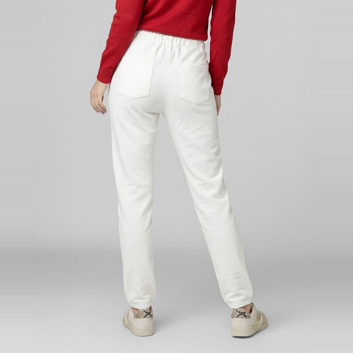 LINEATRE - Pantalon Mujer Anna Regular Crudo Lineatre