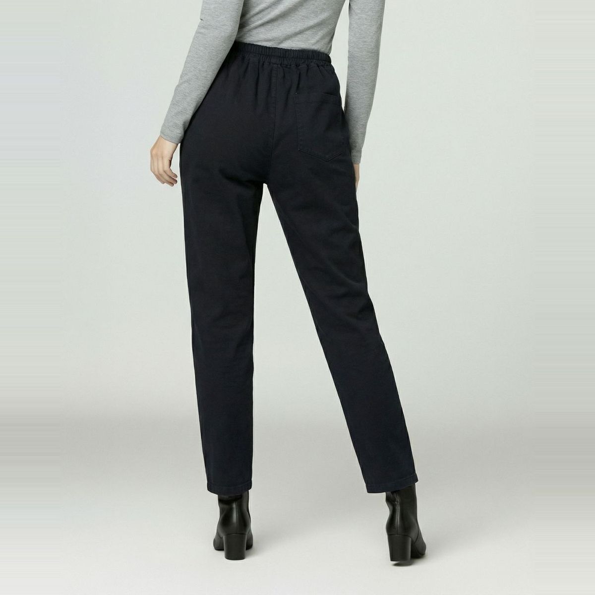 LINEATRE - Pantalon Mujer Carmen Regular Negro Lineatre