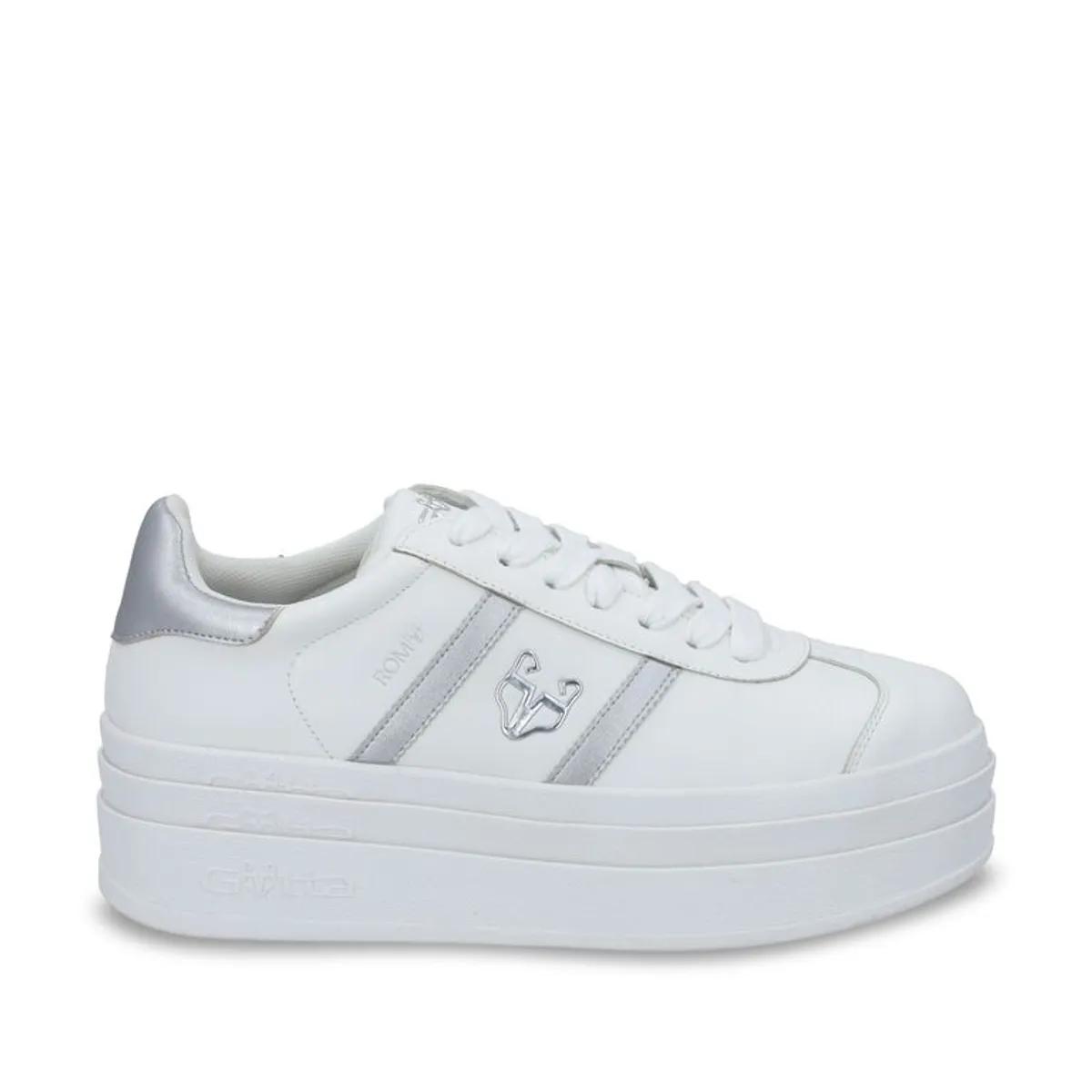 GOTTA - Zapatilla Roma Plataforma Plateada Mujer 53750