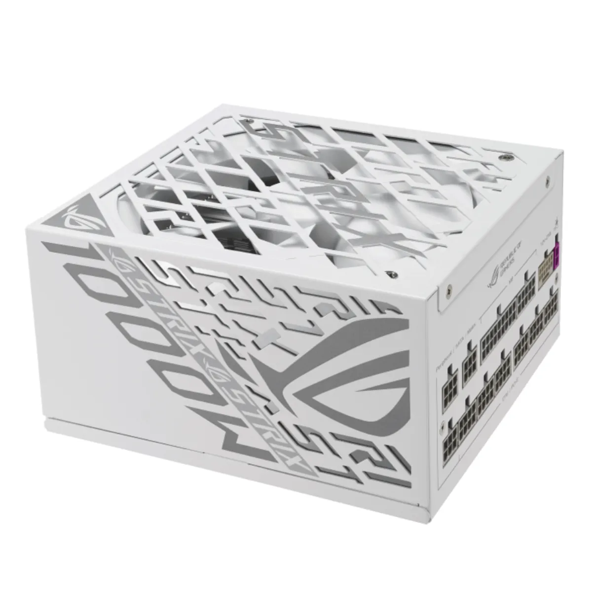 ASUS - Fuente de Poder ROG Strix 1000W Platinum White Edition
