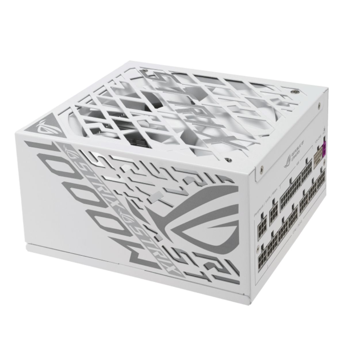 ASUS - Fuente de Poder ROG Strix 1000W Platinum White Edition