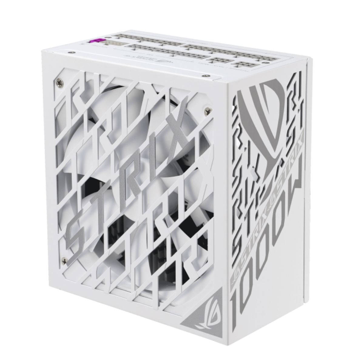 ASUS - Fuente de Poder ROG Strix 1000W Platinum White Edition