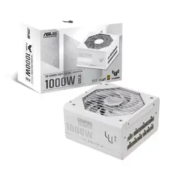 ASUS - Fuente de Poder TUF Gaming 1000W Gold White Edition