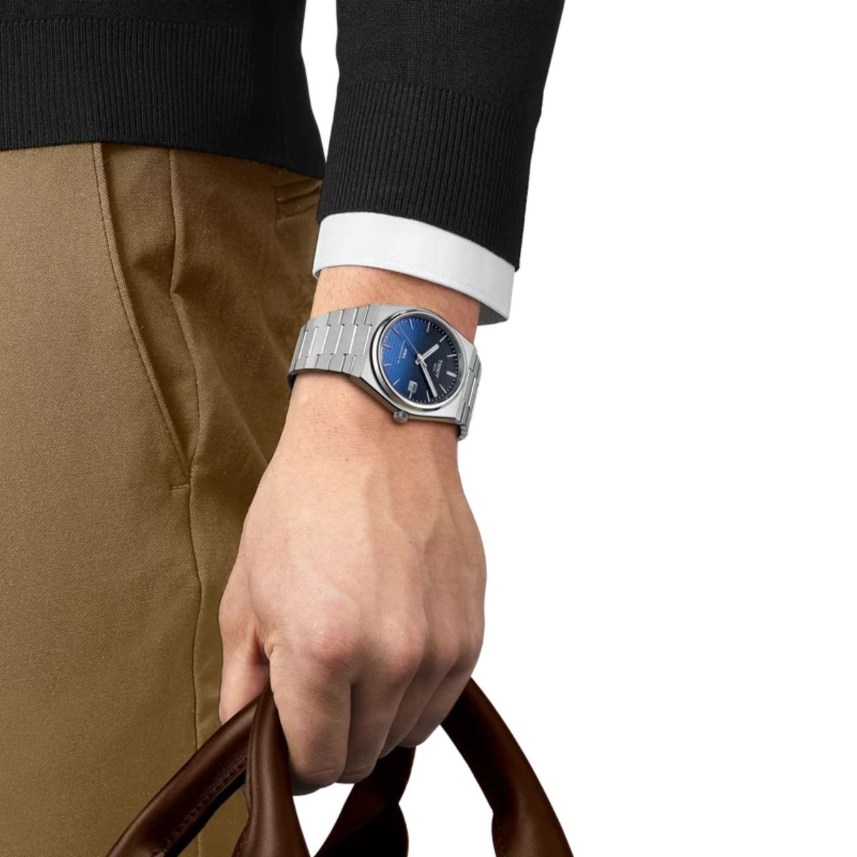 TISSOT - Reloj Tissot PRX Automático 40mm Azul T1374071105101