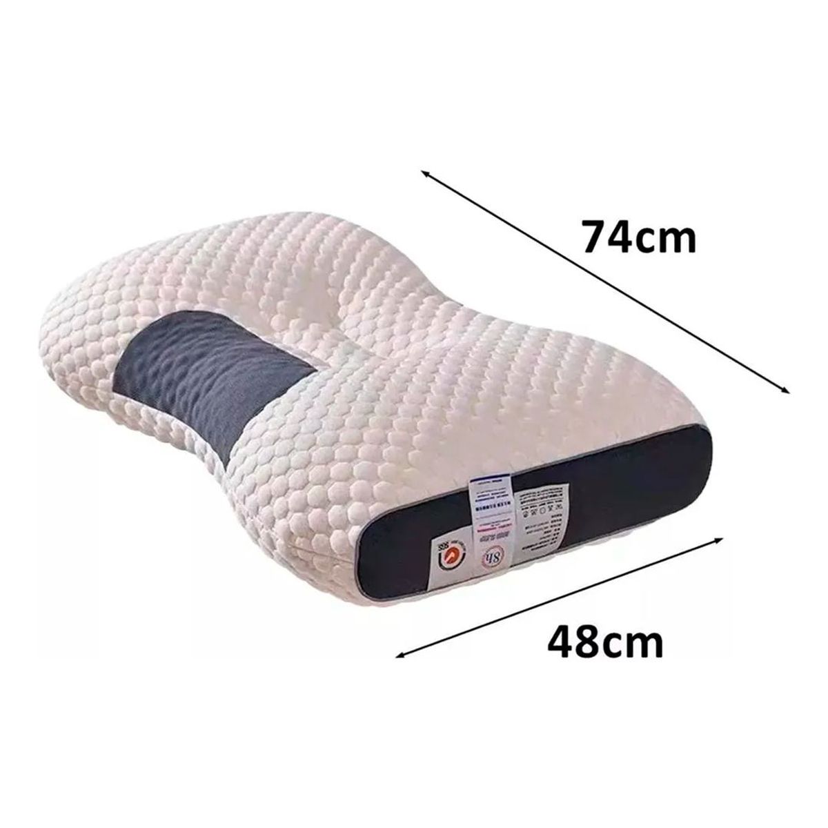 GENERICO - Almohada Ergonómica Para El Cuello, Cojín Cervical